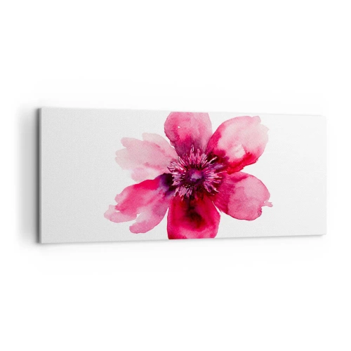 Tablou pe pânză - Sărut parfumat de carmin - 100x40 cm