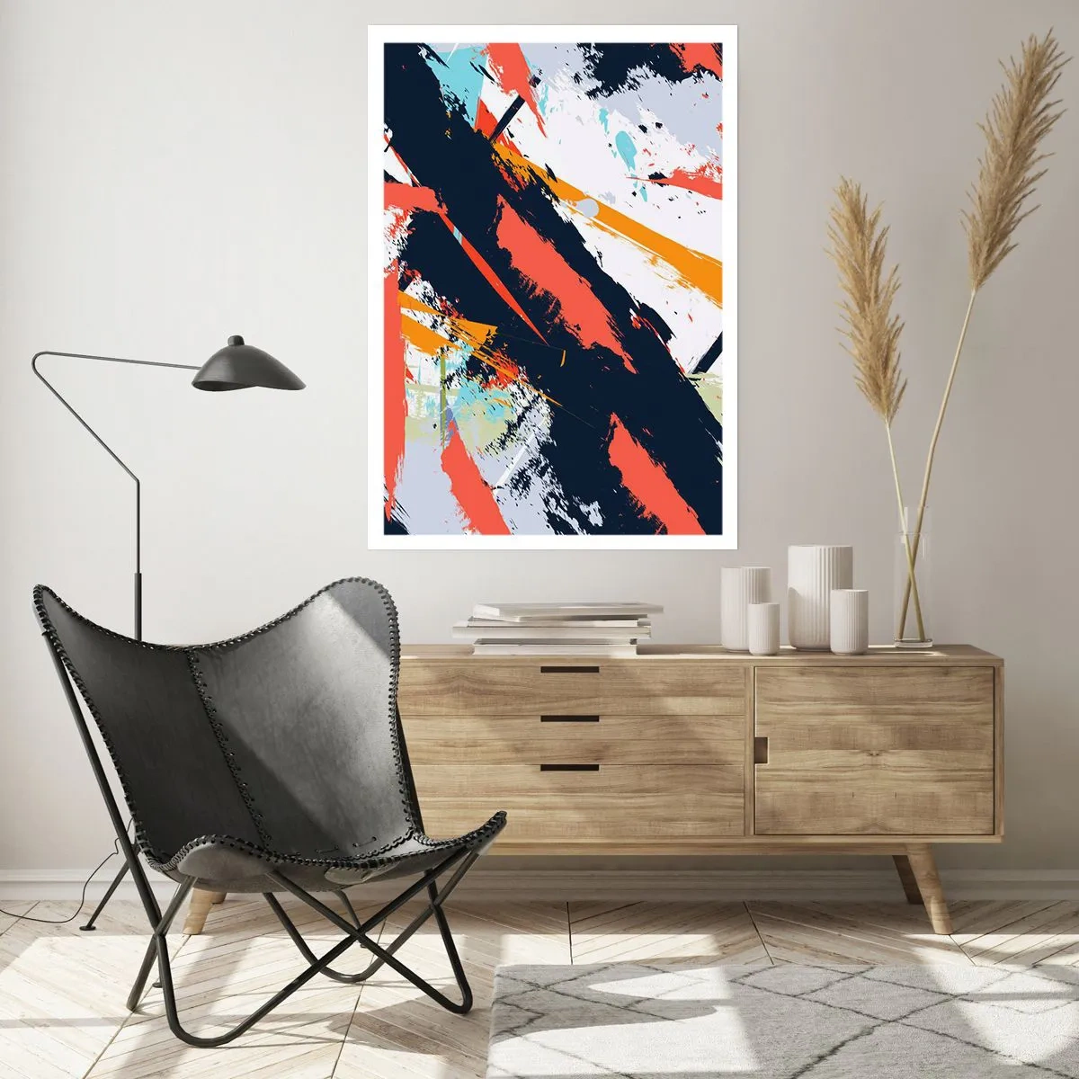 Poster - Compoziție dinamică - 30x40 cm