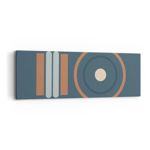 Tablou pe pânză - Esența problemei - 90x30 cm