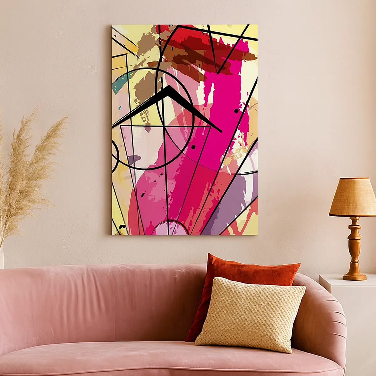 Tablou pe pânză - Explozie - 50x70 cm