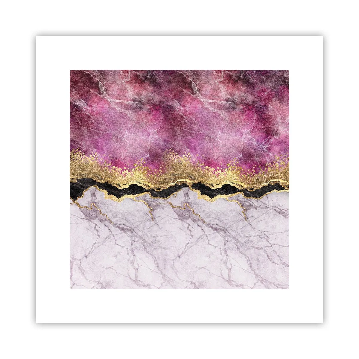 Poster - La graniță - 30x30 cm