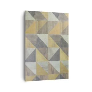 Tablou pe pânză - La unghiul triunghiului - 70x100 cm
