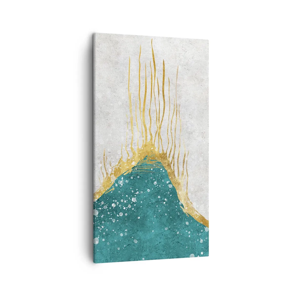 Tablou pe pânză - Mareea de aur - 45x80 cm