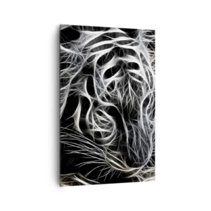 Tablou pe pânză - Un studiu al lejerității felinelor - 80x120 cm