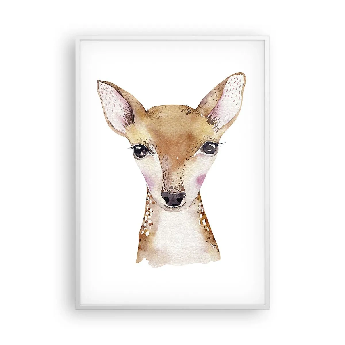 Poster în ramă albă - Natura inocenței - 70x100 cm