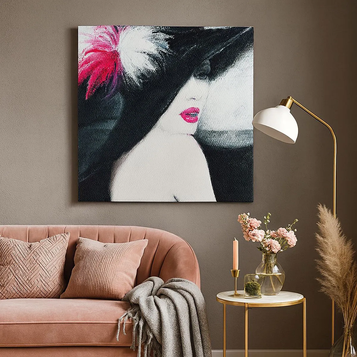 Tablou pe pânză - Întotdeauna un mister - 30x30 cm