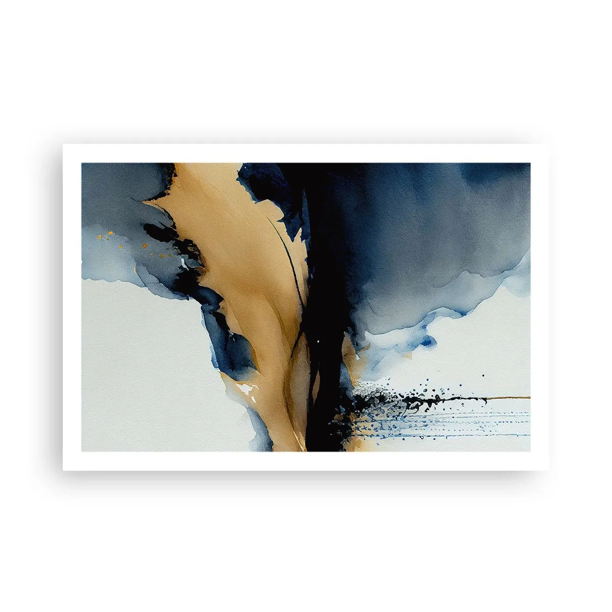 Poster - În spatele cortinei - 91x61 cm