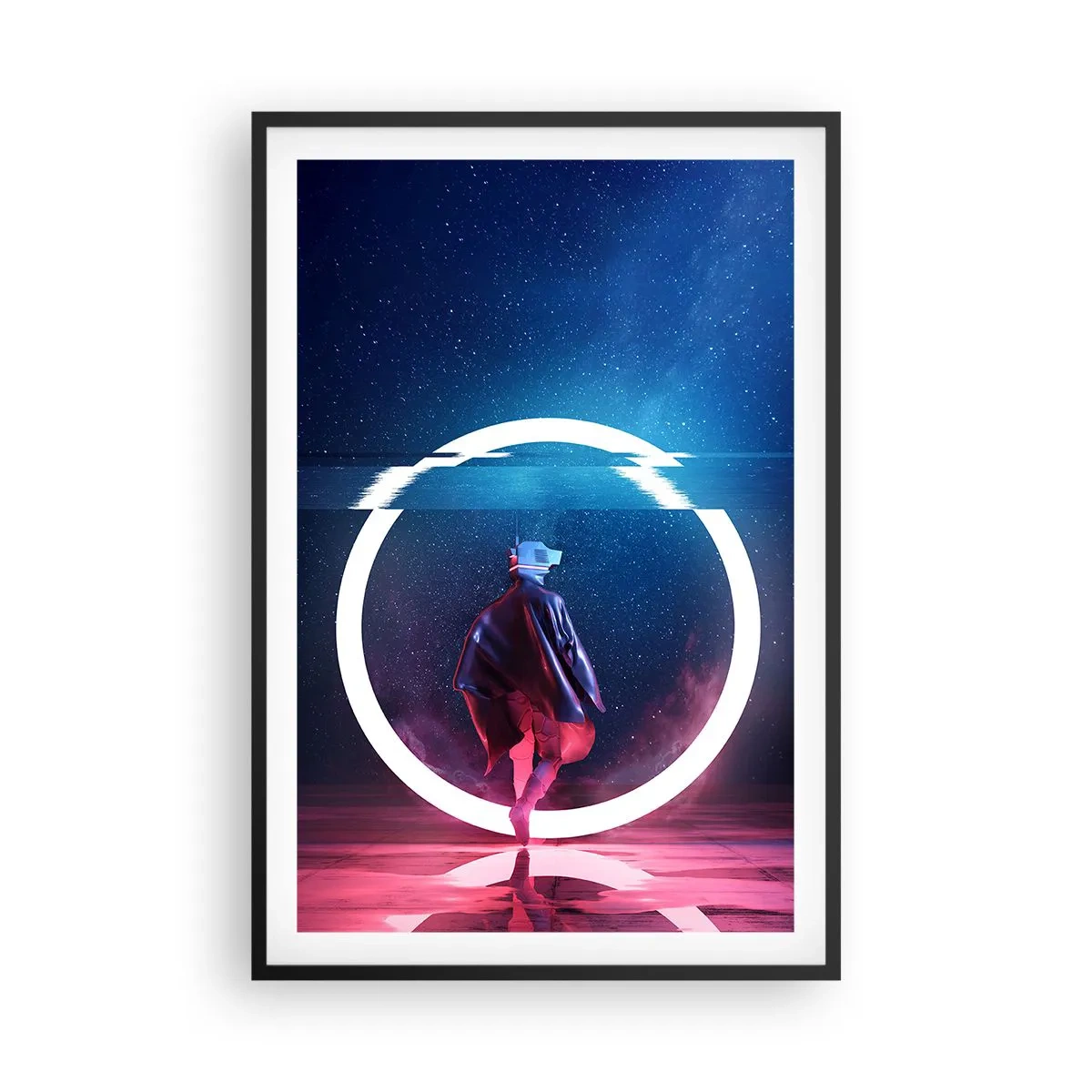 Poster în ramă neagră - Între lumi - 61x91 cm