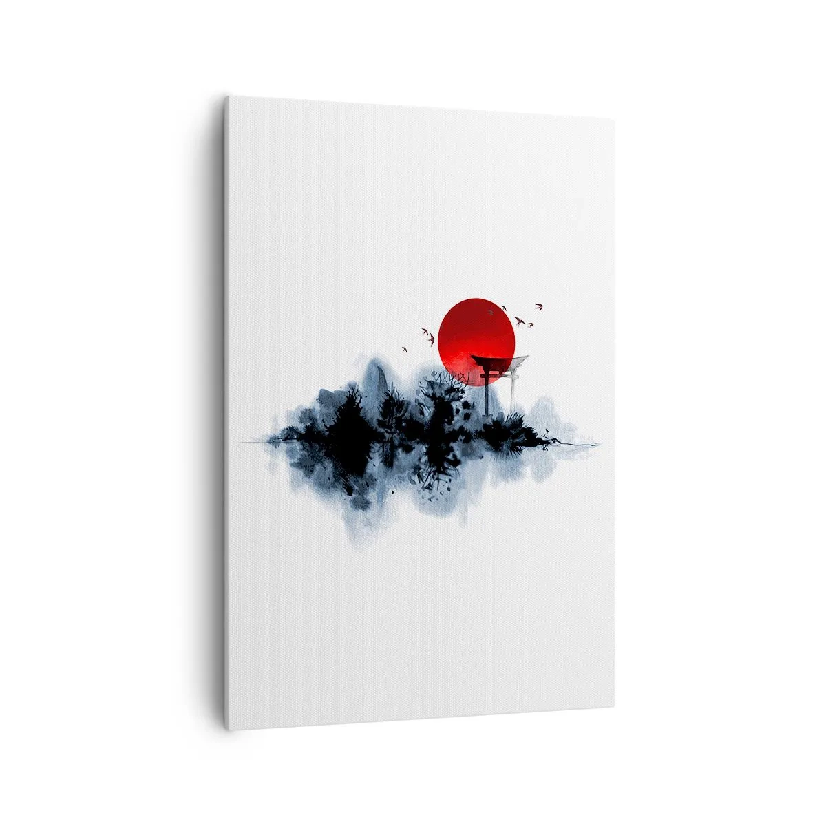 Tablou pe pânză - O vedere japoneză - 70x100 cm