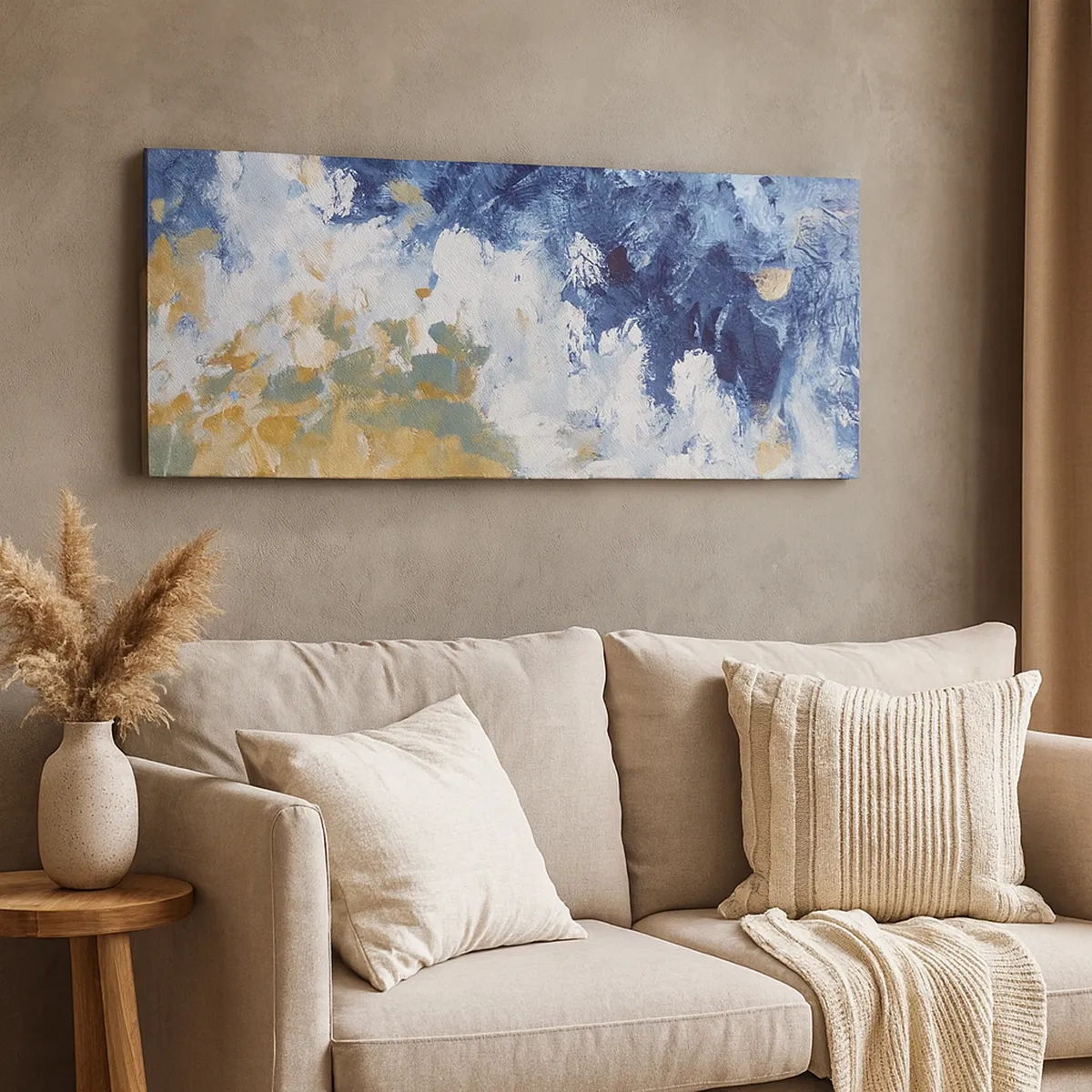 Tablou pe pânză - Dansul elementelor - 30x30 cm