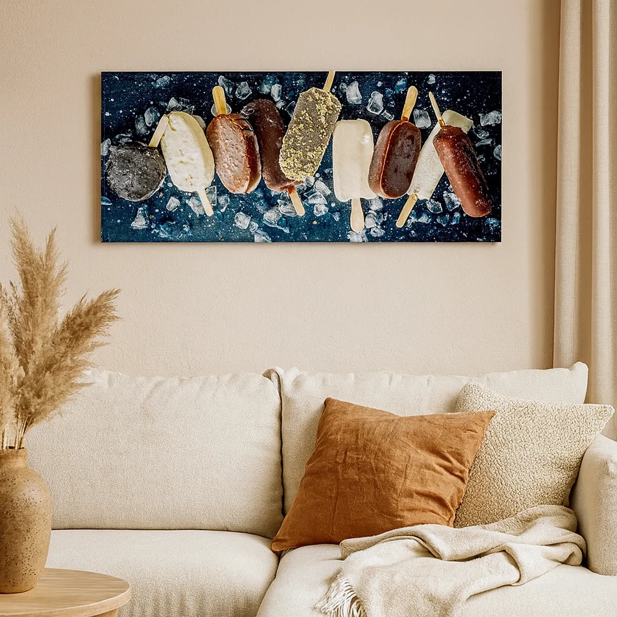 Tablou pe pânză - Gustul unei veri fierbinți - 30x30 cm