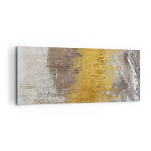Tablou pe pânză - O suflare de aur - 100x40 cm