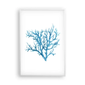 Poster în ramă albă - Filigranul marin - 61x91 cm