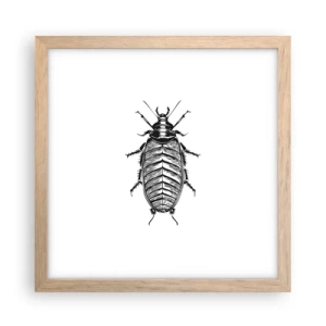 Poster în ramă de stejar deschis - Ce specimen! - 30x30 cm