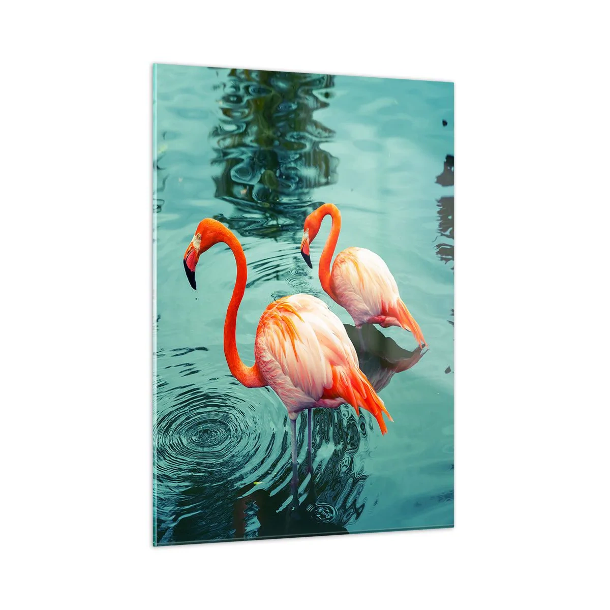 Tablou pe sticlă - Suntem bune de revistele de modă - 50x70 cm