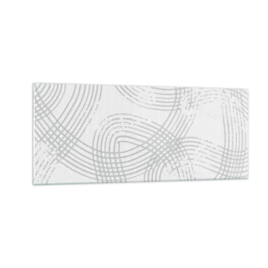 Tablou pe sticlă - Nu există o cale ușoară - 100x40 cm