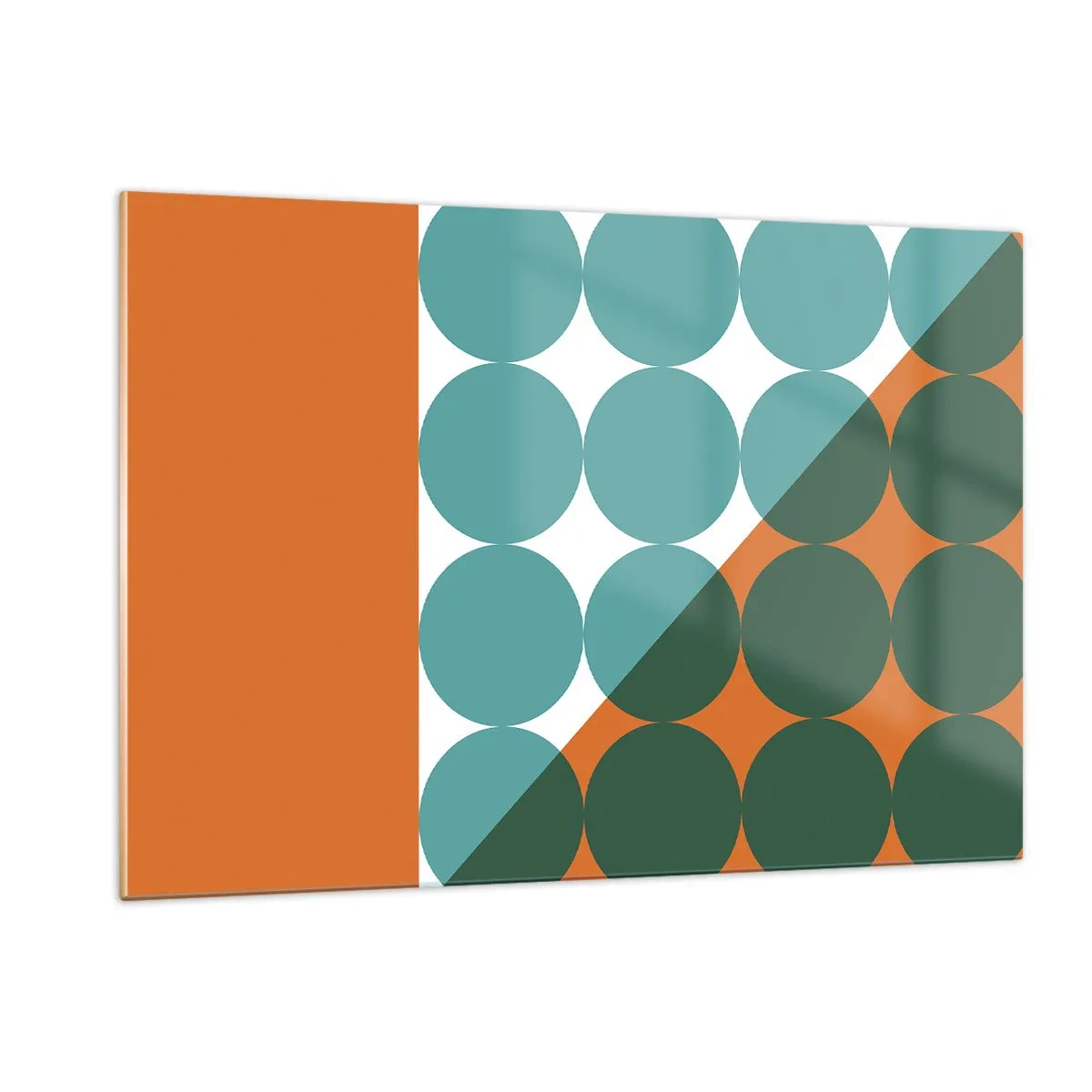 Tablou pe sticlă - Sus și pe diagonală - 120x80 cm