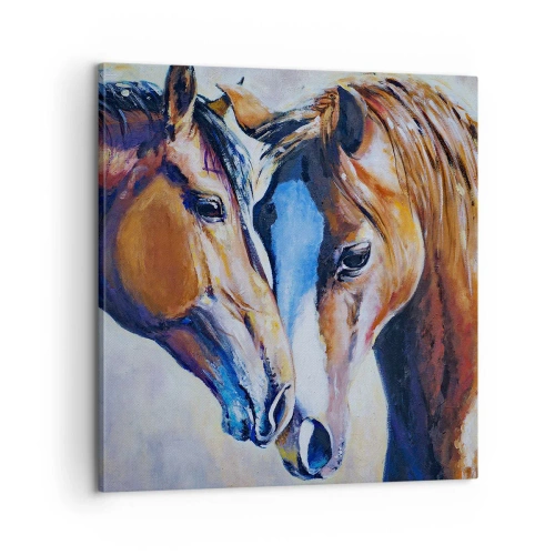 Tablou pe pânză - Două suflete apropiate - 60x60 cm