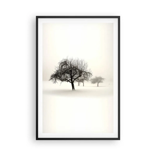 Poster în ramă neagră - Hibernare - 61x91 cm