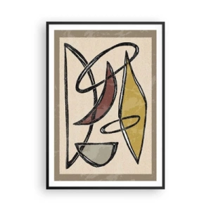 Poster în ramă neagră - Vertical și orizontal - 70x100 cm