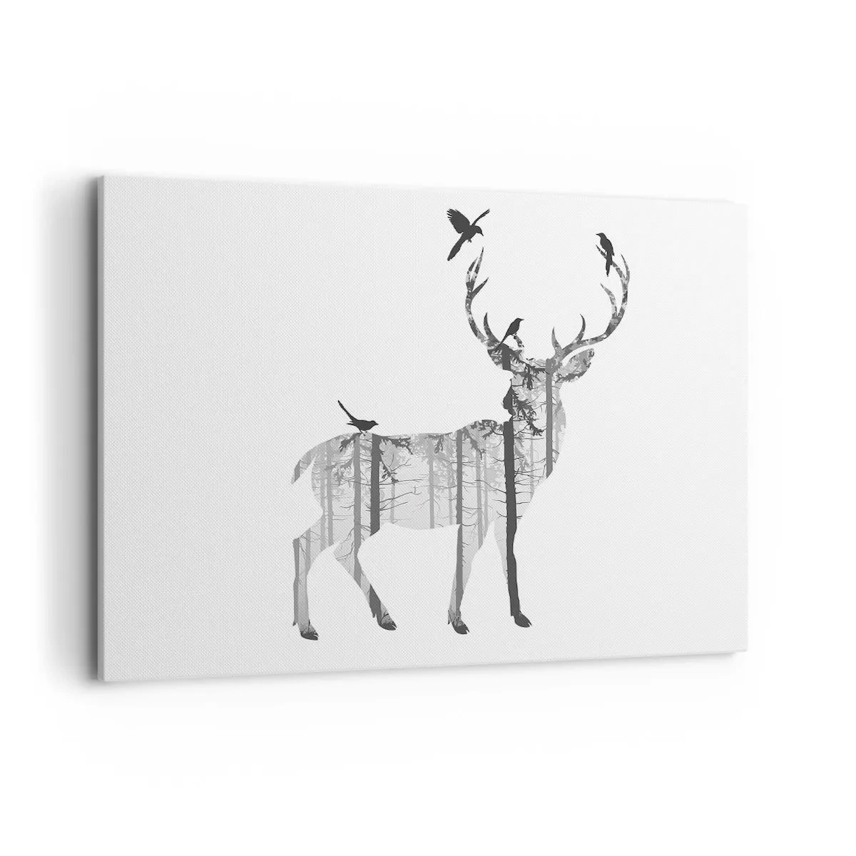 Tablou pe pânză - Spiritul bun al pădurii - 100x70 cm