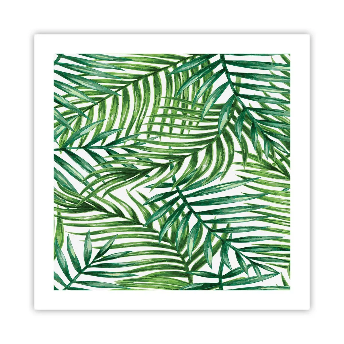 Poster - Sub bolta verde - 50x50 cm