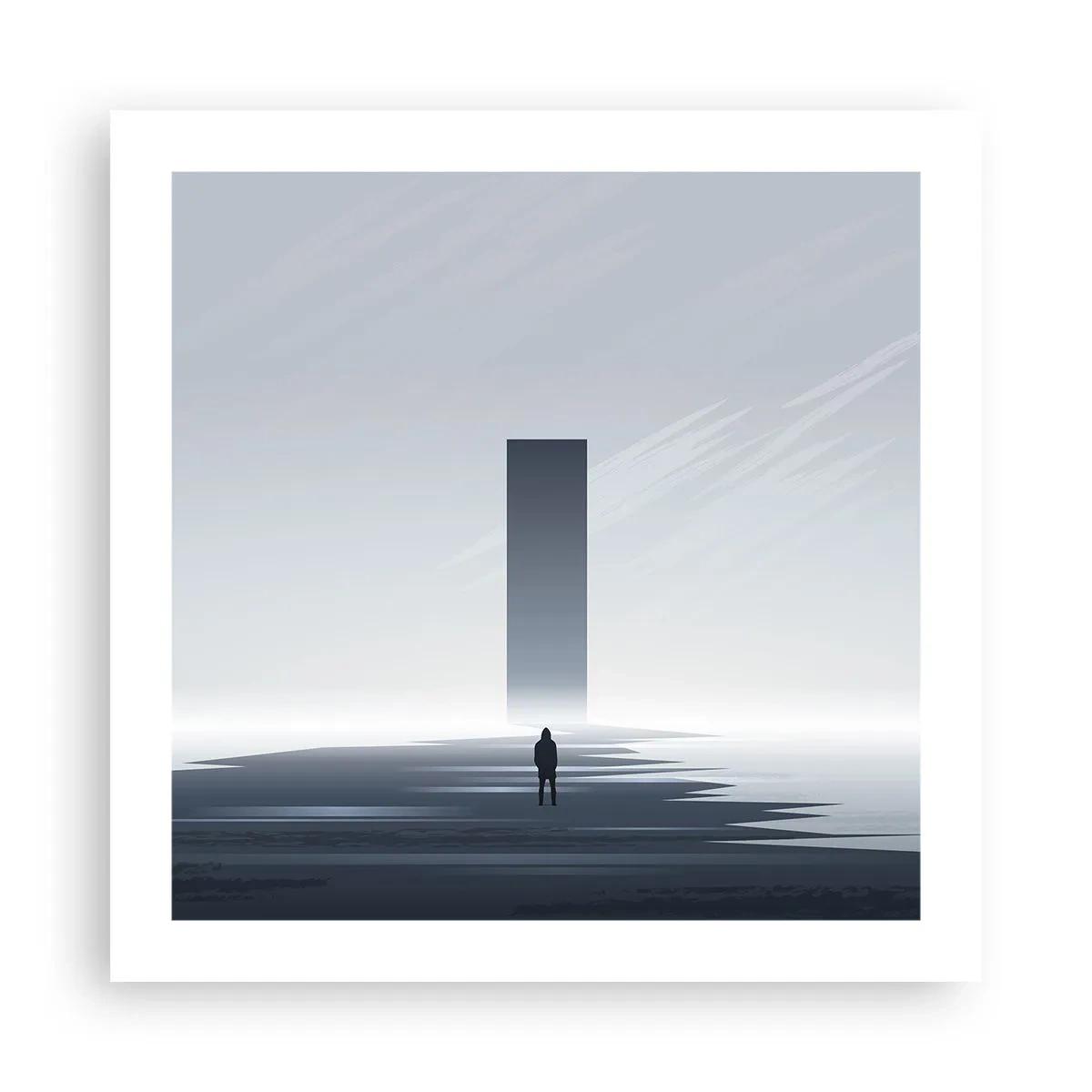 Poster - Oportunitate sau amenințare? - 50x50 cm