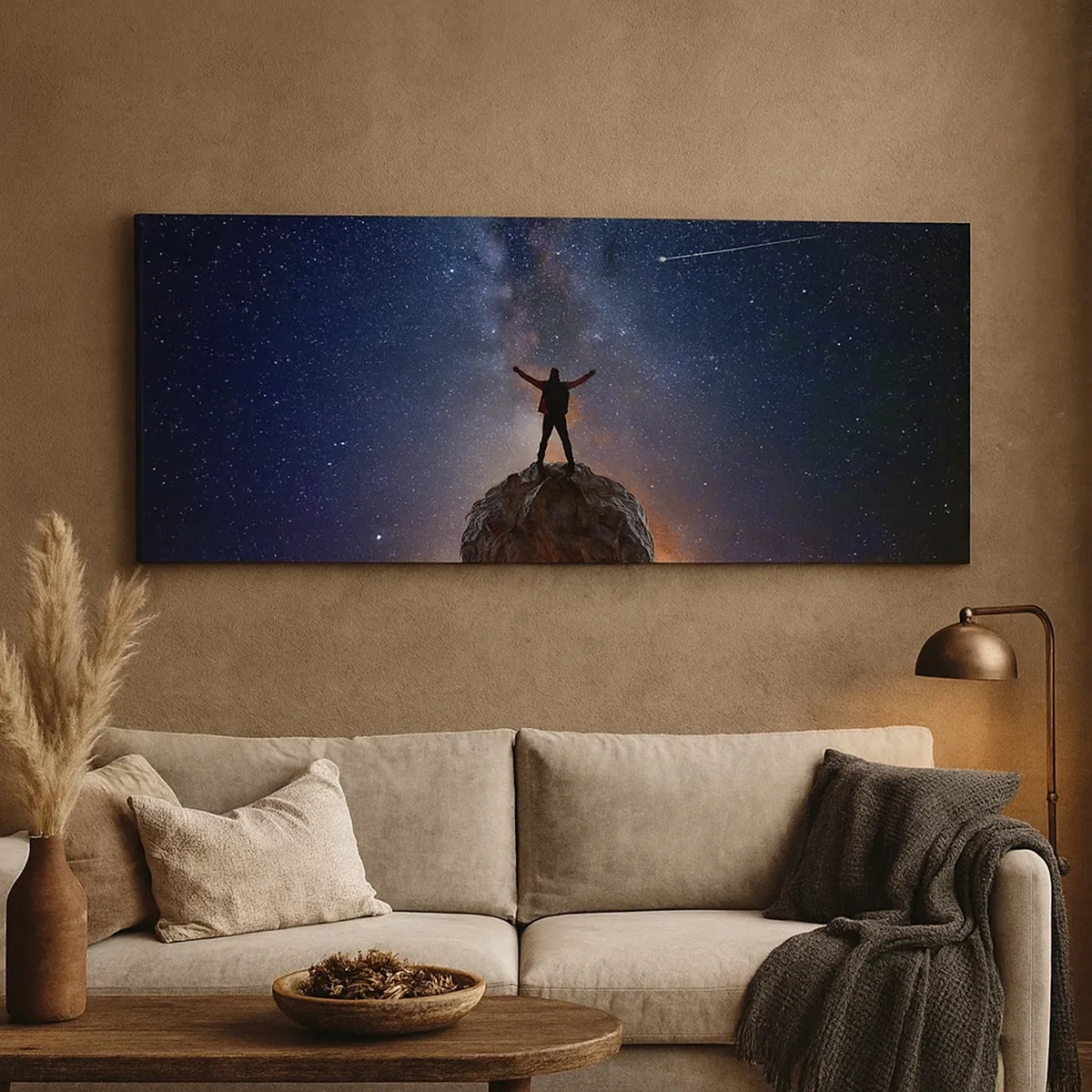 Tablou pe pânză - Puterea este cu mine! - 30x30 cm