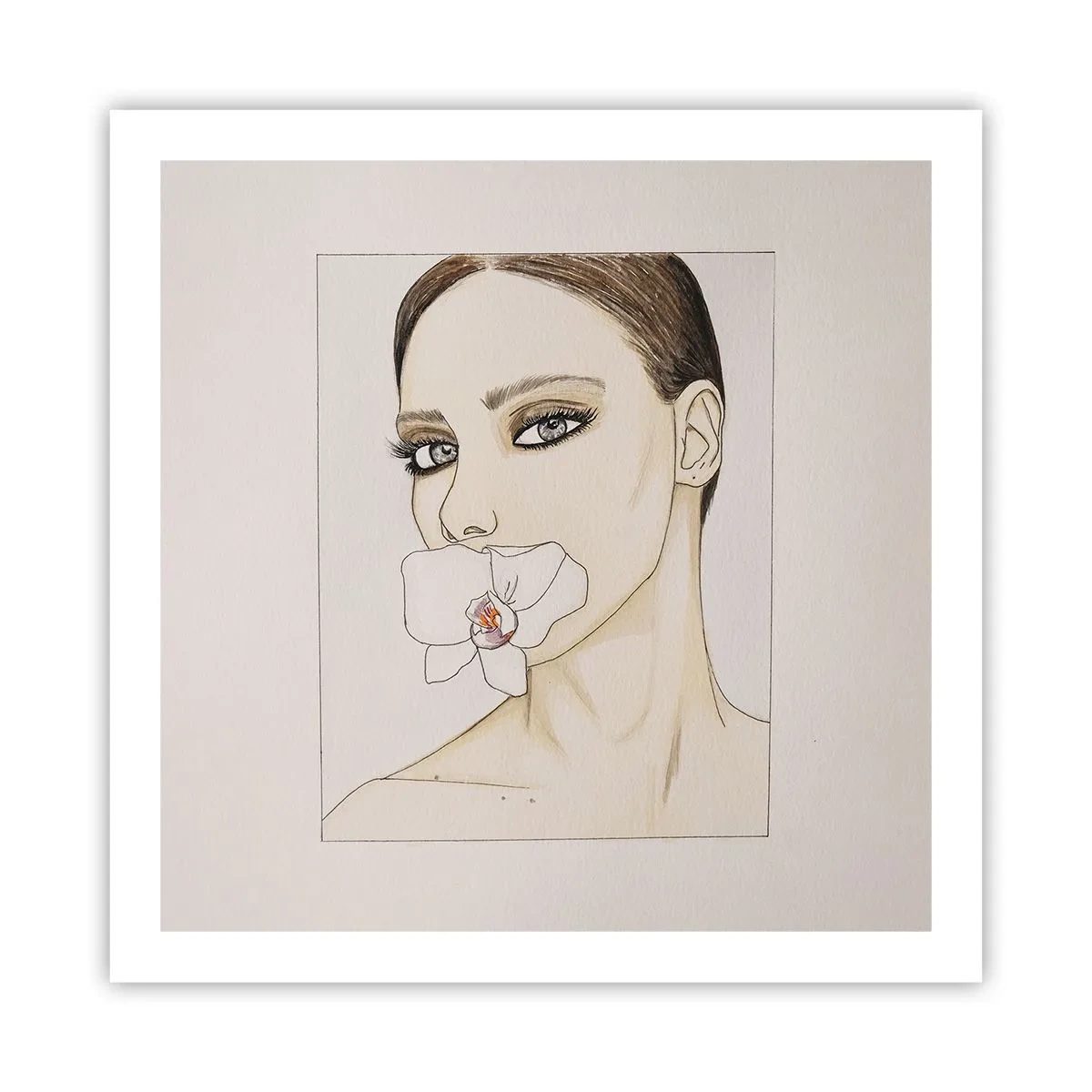 Poster - Un simbol al eleganței și frumuseții - 60x60 cm