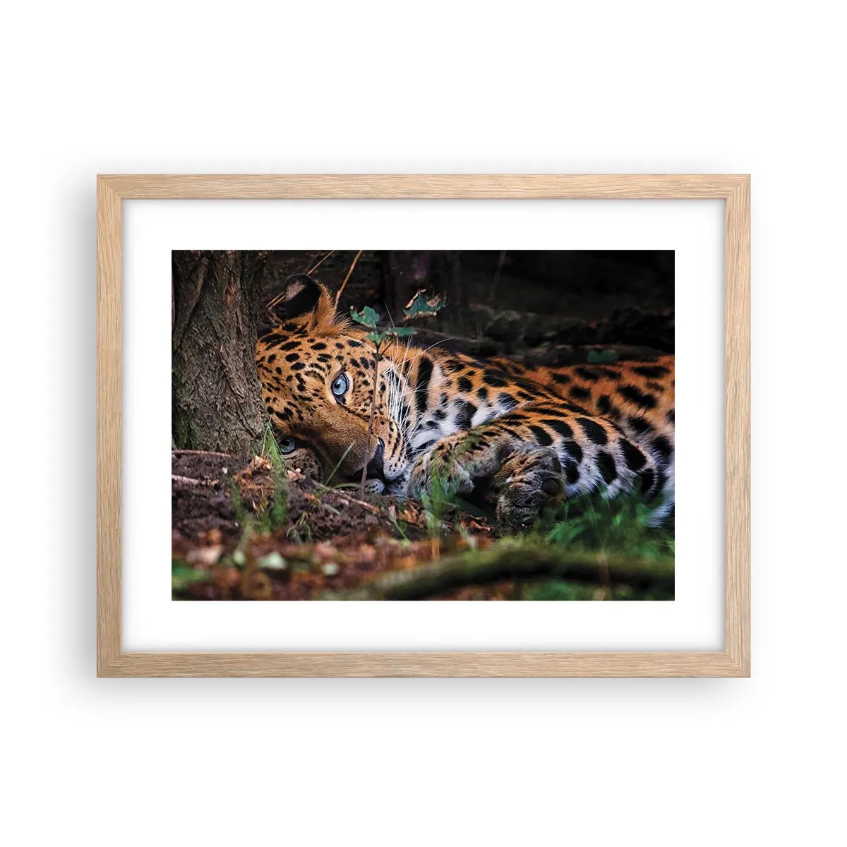 Poster în ramă de stejar deschis - Să ai încredere în mine - 40x30 cm