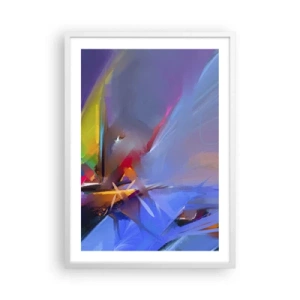 Poster în ramă albă - Iute ca o pasăre - 50x70 cm