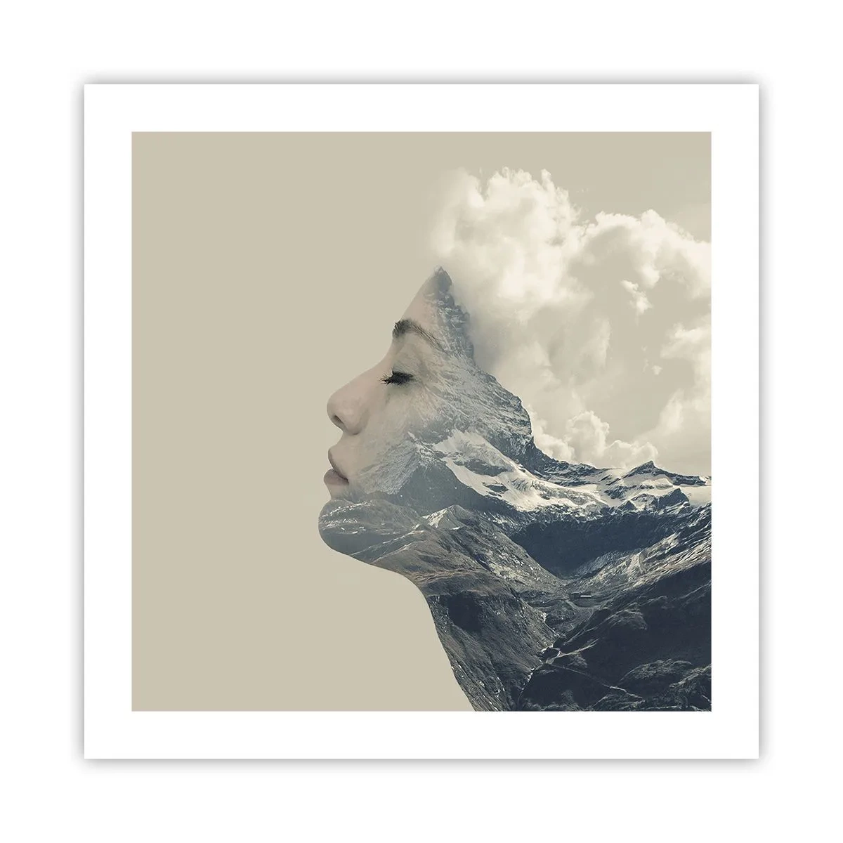 Poster - Frumusețea elementelor - 50x50 cm