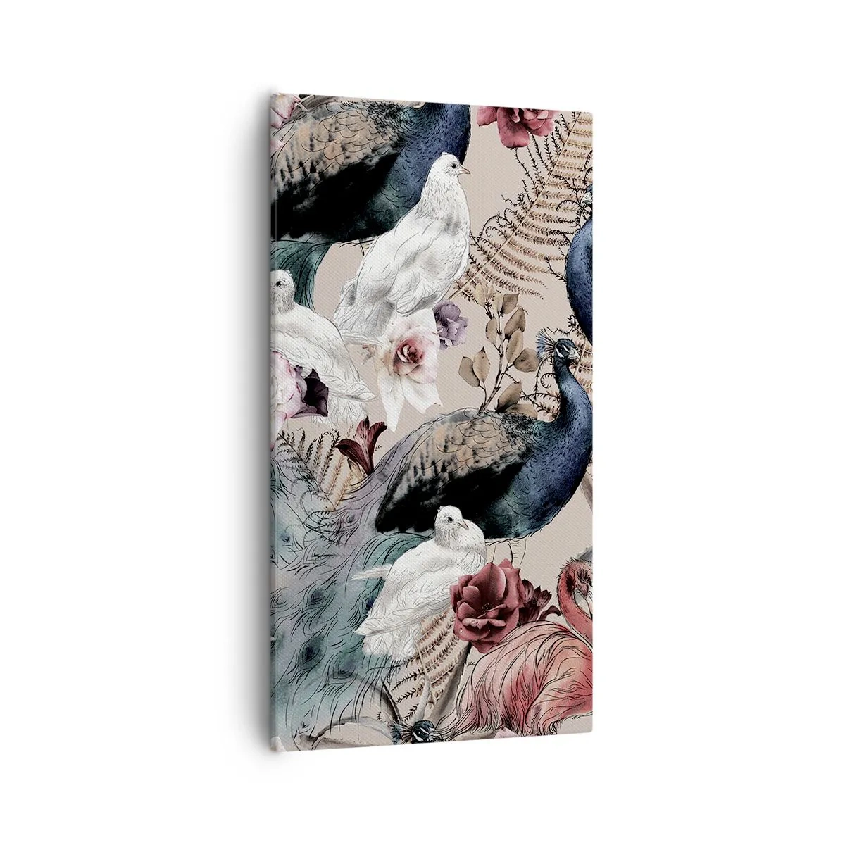 Tablou pe pânză - În grădina palatului - 55x100 cm