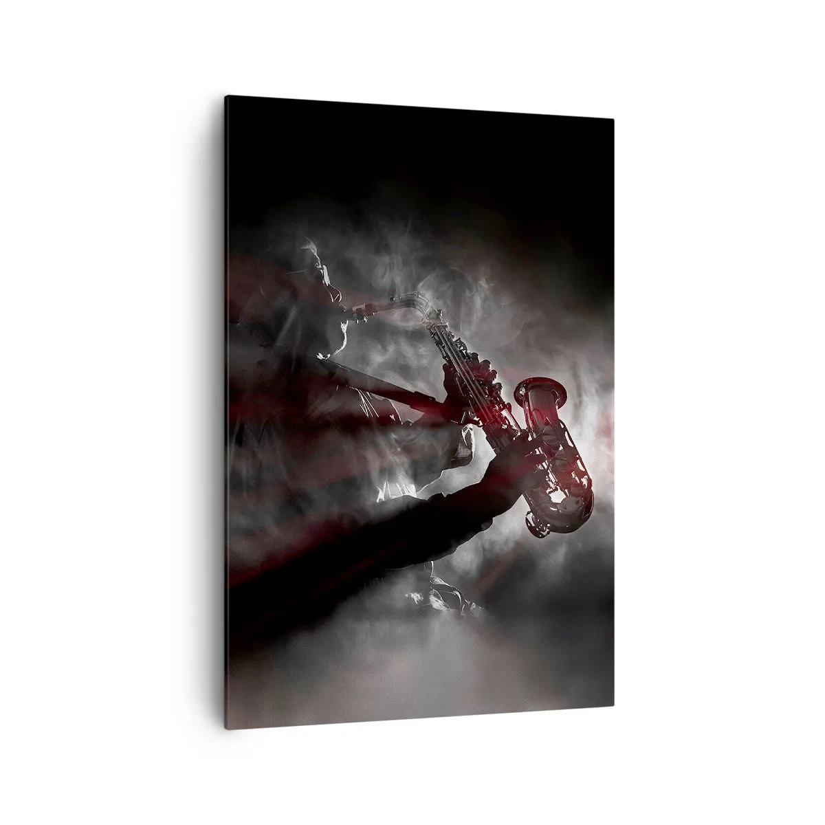 Tablou pe pânză - În aburul jazzului - 70x100 cm