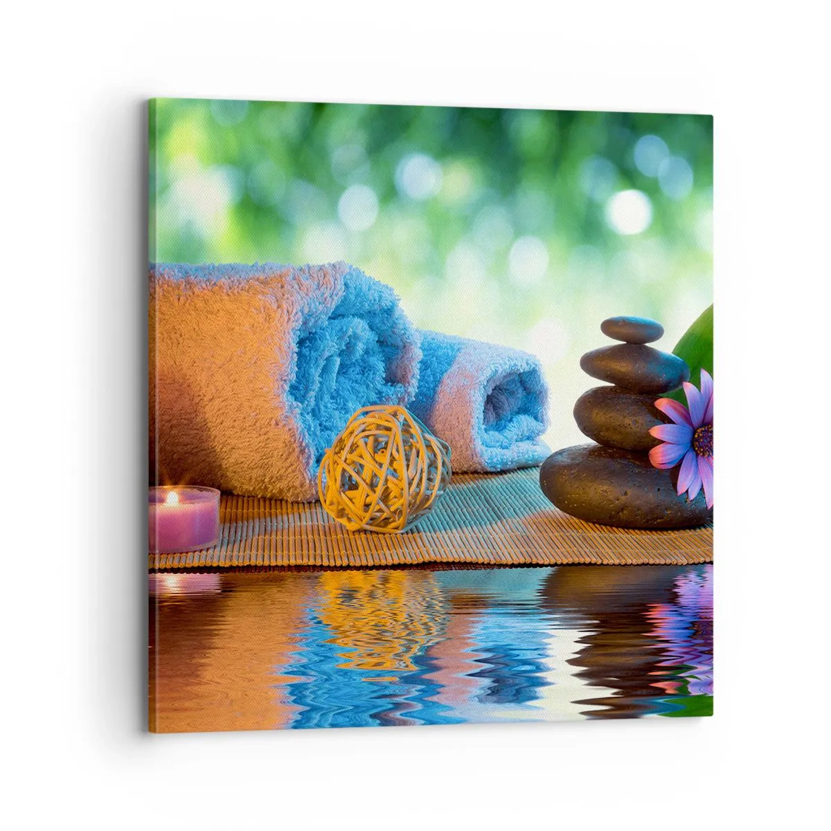 Tablou pe pânză - Timp pentru corp - 70x70 cm