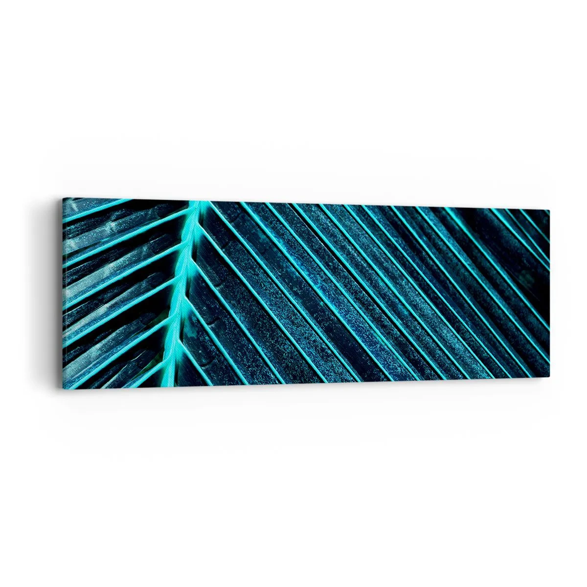 Tablou pe pânză - Textura verdelui - 90x30 cm