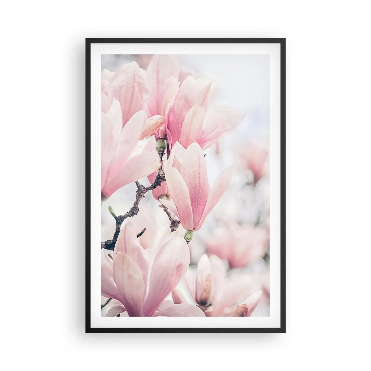 Poster în ramă neagră - Idealul de subtilitate - 61x91 cm