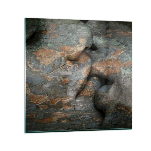 Tablou pe sticlă - Împreună pentru totdeauna - 50x50 cm