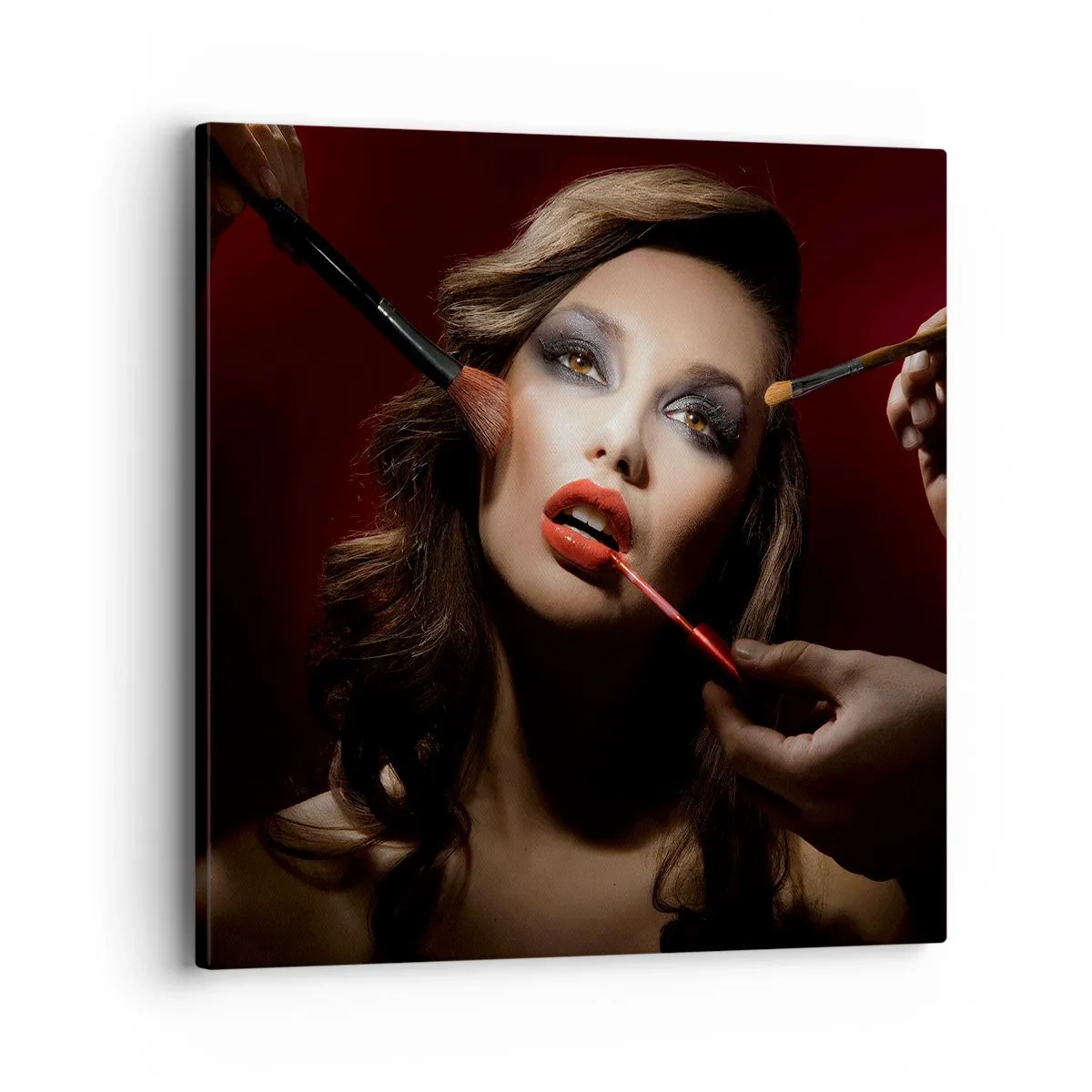 Tablou pe pânză - Frumoasă visătoare - 40x40 cm