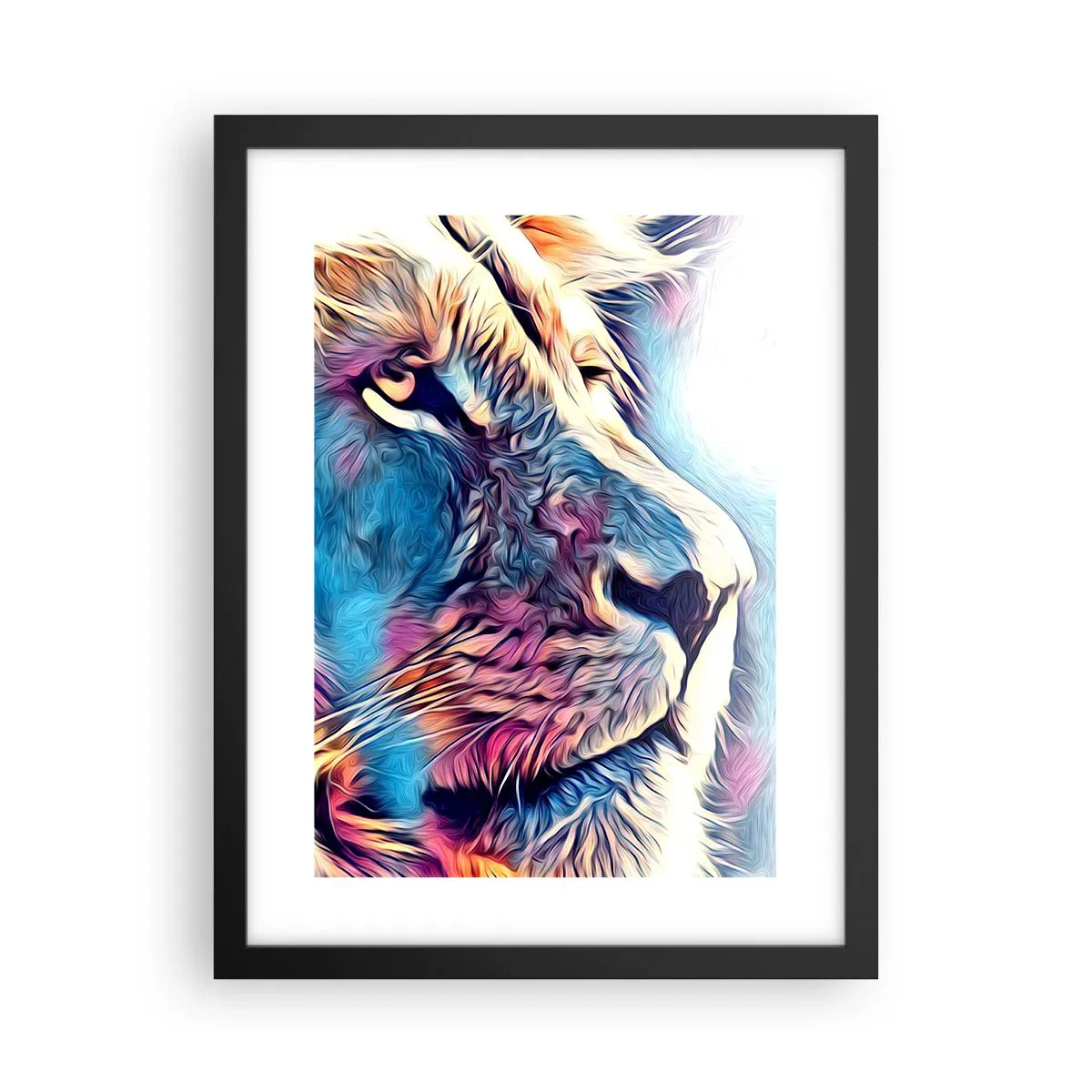 Poster în ramă neagră - Înțelepciunea naturii - 30x40 cm