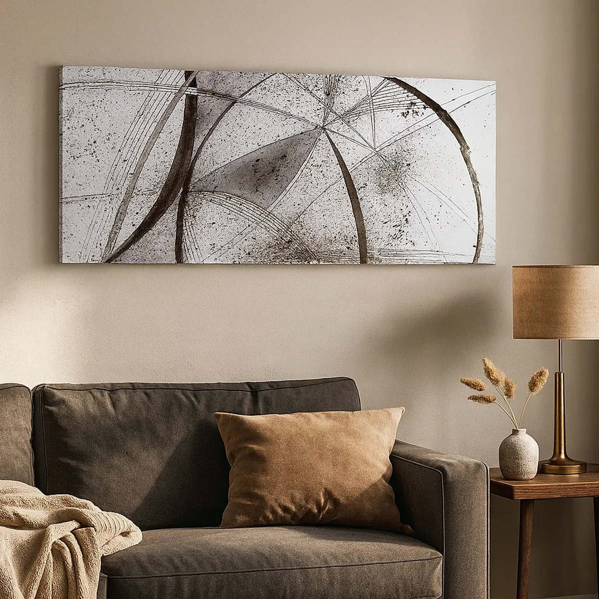 Tablou pe pânză - O fantezie futuristă - 30x30 cm