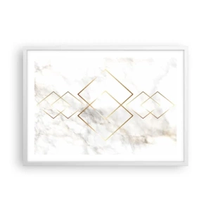 Poster în ramă albă - Vedere spre infinit - 70x50 cm