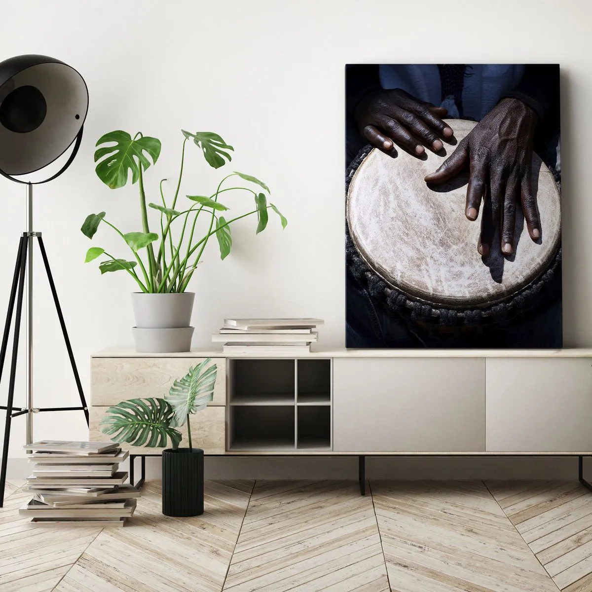 Tablou pe pânză - Trăiește în ritmul tău - 50x70 cm