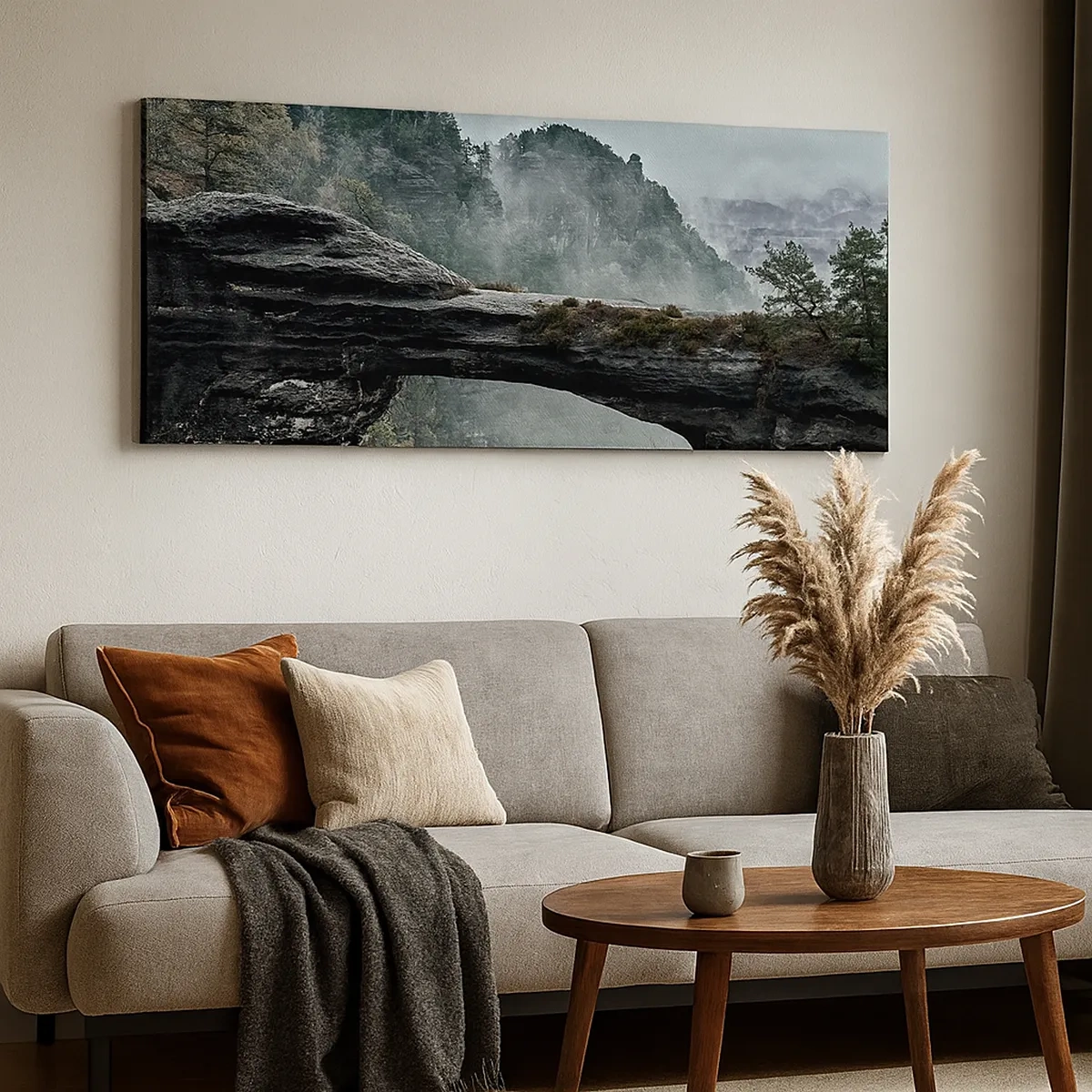 Tablou pe pânză - Aventura este pe cale să înceapă - 30x30 cm