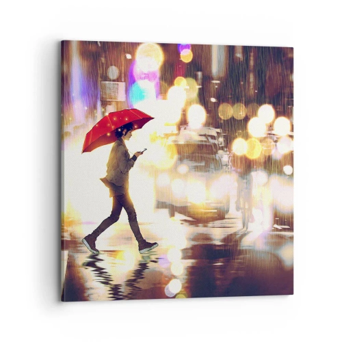 Tablou pe pânză - Și totuși este însorită - 70x70 cm