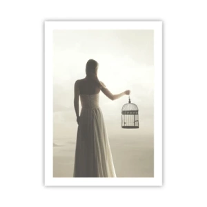 Poster - Fii liberă - 50x70 cm