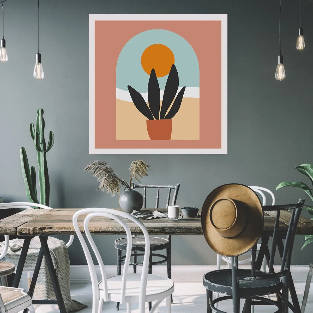 Poster - Bucurii mici - 40x40 cm