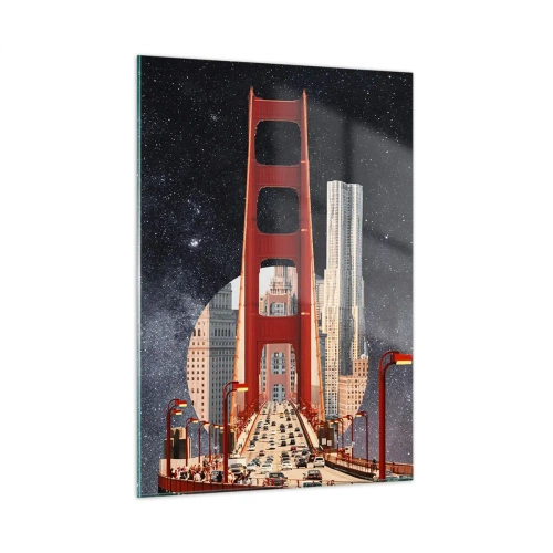 Tablou pe sticlă - Întotdeauna în centru - 50x70 cm