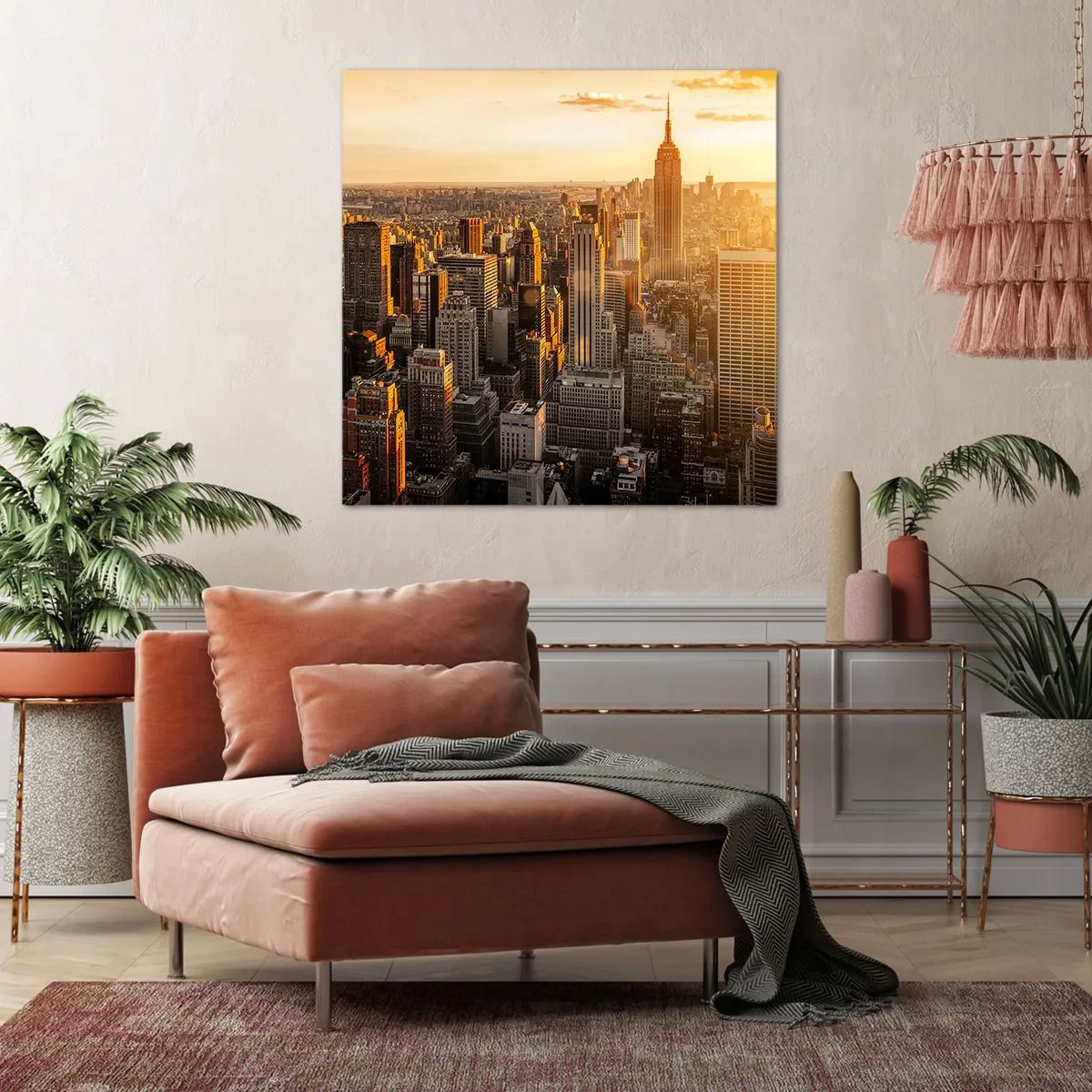 Tablou pe pânză - Crescând la soare - 40x40 cm