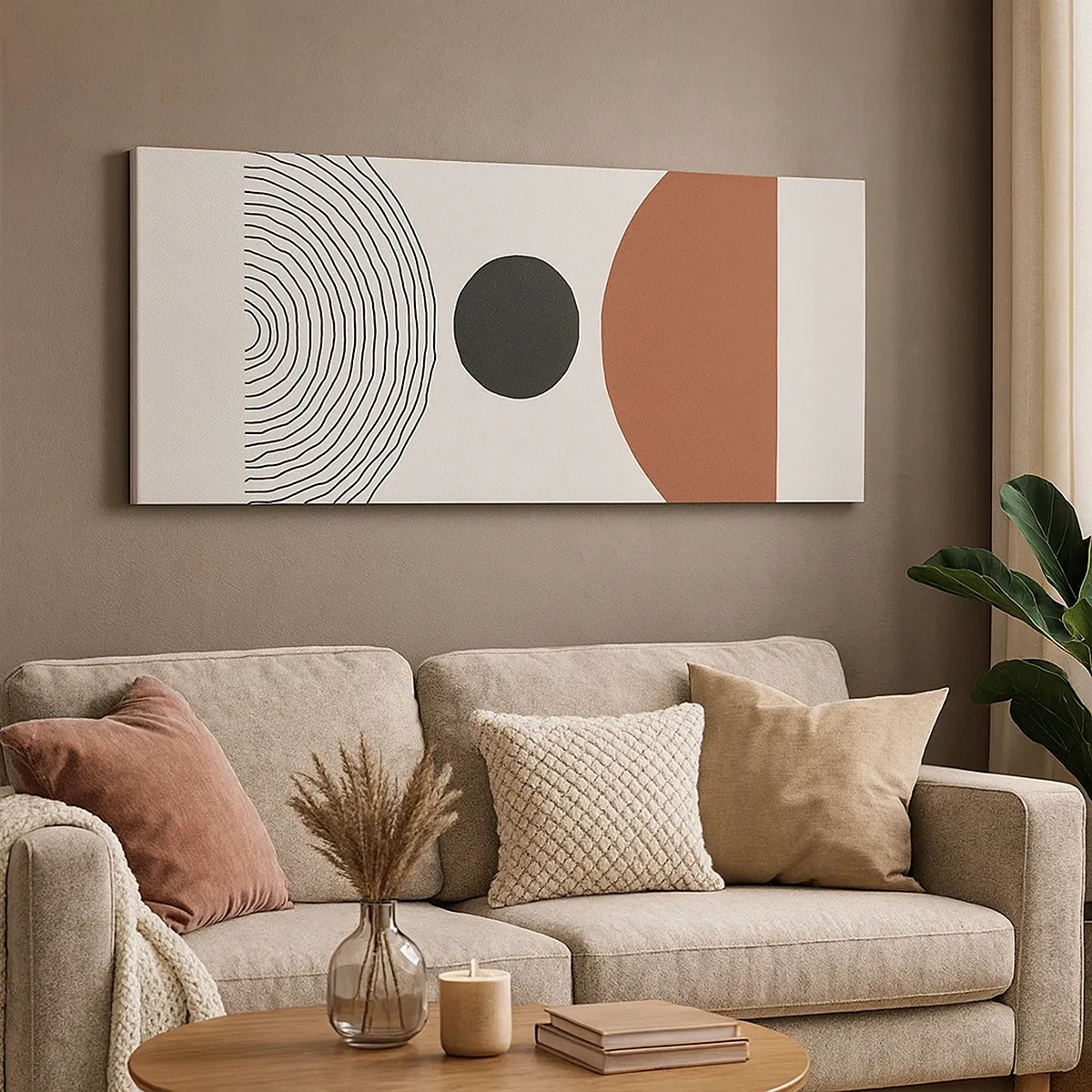 Tablou pe pânză - În centrul atenției - 30x30 cm